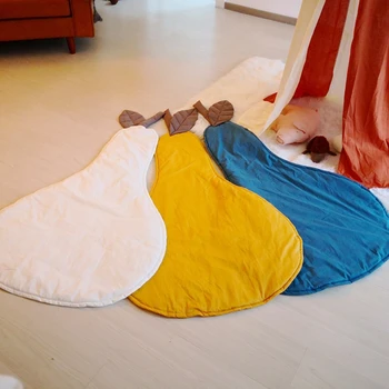 Creative Pear Shape Baby Floor Mat Children Crawling Blanket Bedroom Blue Yellow White Decor Soft Cotton Kids Play Tent Area Rug
Creative Pear Shape Baby Floor Mat Children Crawling Blanket Bedroom Blue Yellow White Decor Soft Cotton Kids Play Tent Area Rug