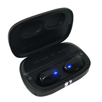 True Wireless Earbuds SONEX Bluetooth 5.0 Earbuds in-Ear TWS Stereo Earphones with Smart LED Display 3350mAh Charging Case
True Wireless Earbuds SONEX Bluetooth 5.0 Earbuds in-Ear TWS Stereo Earphones with Smart LED Display 3350mAh Charging Case