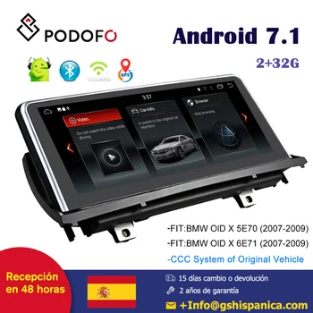 Podofo 10.25'' Android 7.1 Car Multimedia Player 2+32G HD Video Mirror Link GPS USB For BMW CCC system CY-1027
Podofo 10.25'' Android 7.1 Car Multimedia Player 2+32G HD Video Mirror Link GPS USB For BMW CCC system CY-1027
