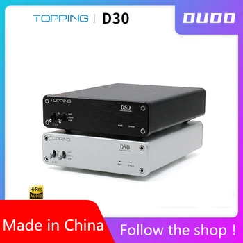 

TOPPING D30 HIFI DSD DAC Amp Decoder CS4398 XMOS USB DAC Audio Decoder Coaxial Optical Fiber 24Bit/192KHz