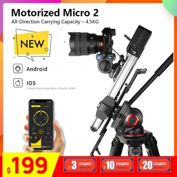 ZEAPON Micro 2 mini Slider ultra silent motor Motorized Camera Video Double Distance parallel Slider Macro Track 
ZEAPON Micro 2 mini Slider ultra silent motor Motorized Camera Video Double Distance parallel Slider Macro Track
