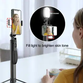 bluetooth 1.6M Selfie Stick Tripod With LED Ring Fill Light Phone Stand monopod For Smartphone Mobile Photo 
bluetooth 1.6M Selfie Stick Tripod With LED Ring Fill Light Phone Stand monopod For Smartphone Mobile Photo