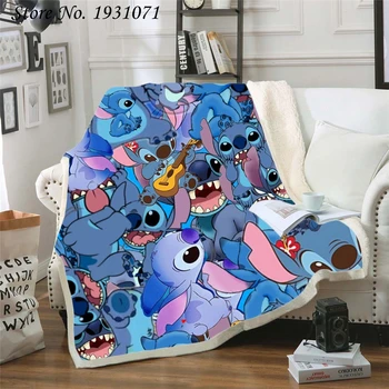 NEW Cartoon Lilo & Stitch 3D Printed Fleece Blanket for Beds Thick Quilt Fashion Bedspread Sherpa Throw Blanket Adults Kids 04
NEW Cartoon Lilo & Stitch 3D Printed Fleece Blanket for Beds Thick Quilt Fashion Bedspread Sherpa Throw Blanket Adults Kids 04