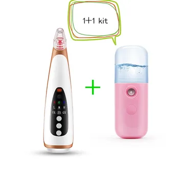Electric Acne Remover Point Noir Blackhead Vacuum Extractor Tool Black Spots Pore Cleaner Skin Care Mini Nano Spray Water Meter
Electric Acne Remover Point Noir Blackhead Vacuum Extractor Tool Black Spots Pore Cleaner Skin Care Mini Nano Spray Water Meter