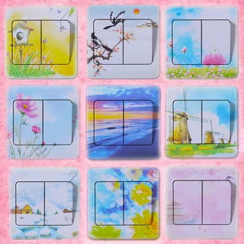 5PCS/lot Flower Cartoon PVC Light Switch Stickers for Kids Bedroom Living Room Wall Stickers Vinyl Decal Home Decor 
5PCS/lot Flower Cartoon PVC Light Switch Stickers for Kids Bedroom Living Room Wall Stickers Vinyl Decal Home Decor