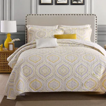 GXC Cotton Bedspreads Quilt Set Coverlet 3 Piece Washed Quilts For Bed Cover Pillowcase Queen Size Summer Quilted Blankets
GXC Cotton Bedspreads Quilt Set Coverlet 3 Piece Washed Quilts For Bed Cover Pillowcase Queen Size Summer Quilted Blankets
