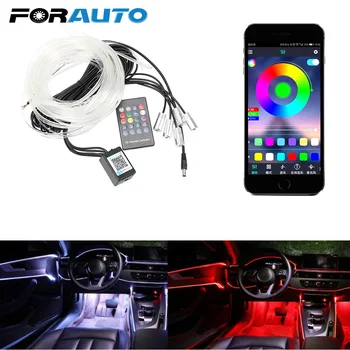 Remote Control Ambient Lamp RGB LED Strip Light Flexible EL Wire Auto Decorative Light Car Atmosphere Lamp Car Interior Light
Remote Control Ambient Lamp RGB LED Strip Light Flexible EL Wire Auto Decorative Light Car Atmosphere Lamp Car Interior Light