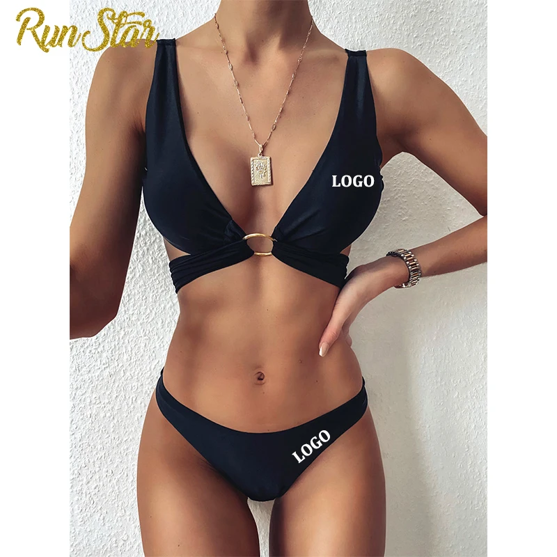 RunStar Custom Logo Summer Sexy Women Bikini Swimsuit Push-up Bra Bikini Set 2 Piece Swim Suit Swimwear Beachwear Bathing 2021
RunStar Custom Logo Summer Sexy Women Bikini Swimsuit Push-up Bra Bikini Set 2 Piece Swim Suit Swimwear Beachwear Bathing 2021