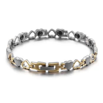 Titanium Steel Magnet Bracelet Korean Fashion Heart-shaped Stainless Steel Lady Bracelet Trinket
Titanium Steel Magnet Bracelet Korean Fashion Heart-shaped Stainless Steel Lady Bracelet Trinket