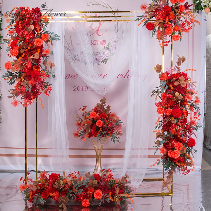 Artificial flower ball centerpieces with flower row arrangement runner decor wedding arch wall table flower pompom rose peonies
Artificial flower ball centerpieces with flower row arrangement runner decor wedding arch wall table flower pompom rose peonies