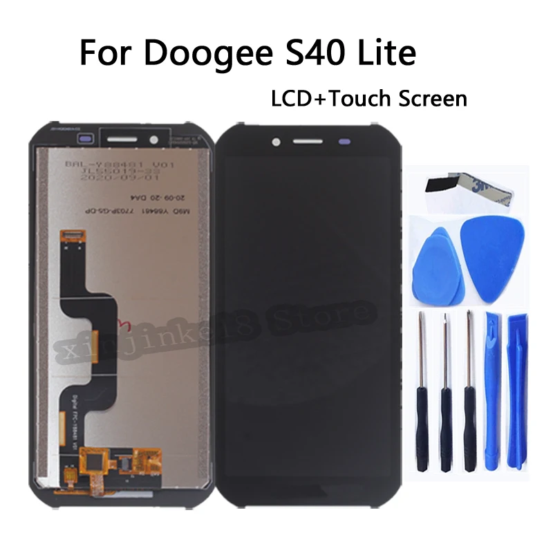 Original For Doogee S40 Lite LCD Display Touch Screen Digitizer Assembly replacement For Doogee S40 lite Phone Parts Repair kit
Original For Doogee S40 Lite LCD Display Touch Screen Digitizer Assembly replacement For Doogee S40 lite Phone Parts Repair kit