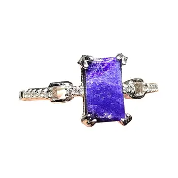 11x7mm Natural Purple Sugilite Beads Ring Silver Sterling For Woman Man Crystal Anticancer Stone Adjustable Ring Jewelry AAAAA
11x7mm Natural Purple Sugilite Beads Ring Silver Sterling For Woman Man Crystal Anticancer Stone Adjustable Ring Jewelry AAAAA