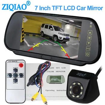 Car 7 Inch TFT LCD Car Rearview Mirror Monitor Parking Display LED Night Vision Rear View Camera Kit for Car Parking System
Car 7 Inch TFT LCD Car Rearview Mirror Monitor Parking Display LED Night Vision Rear View Camera Kit for Car Parking System