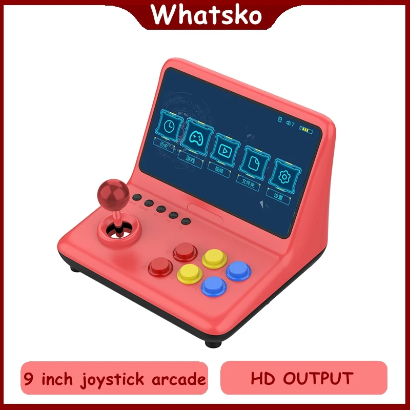 Powkiddy a12 Video Game Console 9 Inch Large Screen Joystick Arcade 11 Emulators HD Output Mini Retro Game Players Children gift
Powkiddy a12 Video Game Console 9 Inch Large Screen Joystick Arcade 11 Emulators HD Output Mini Retro Game Players Children gift
