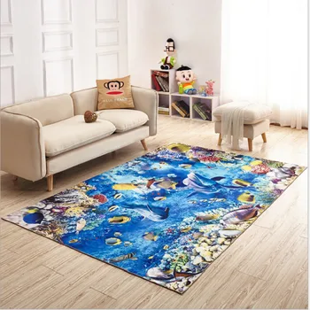 3D Cartoon Ocean World Shark Area Rug Non-Slip Mat Rugs Living Room Bedroom Carpet Children Room Decoration Fairy Tale Carpet
3D Cartoon Ocean World Shark Area Rug Non-Slip Mat Rugs Living Room Bedroom Carpet Children Room Decoration Fairy Tale Carpet