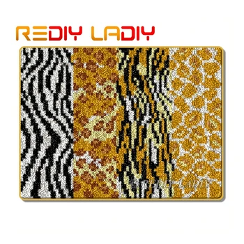 Latch Hook Rug Kits Crocheting Carpet Rug Animals Stripe Acrylic Yarn Pre-Printed Canvas Cushion Mat DIY Crochet Tapestry Crafts
Latch Hook Rug Kits Crocheting Carpet Rug Animals Stripe Acrylic Yarn Pre-Printed Canvas Cushion Mat DIY Crochet Tapestry Crafts