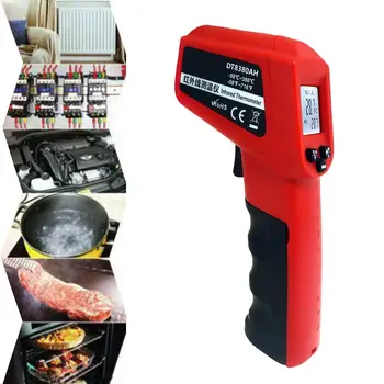 DT8380AH Handheld Infrared Thermometer Non-Contact Temperature Meter Pyrometer Infrared Pyrometer termometro infrarojo digital