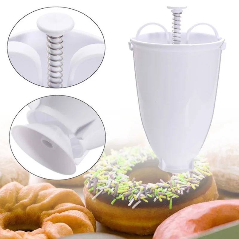 Kitchen Plastic Machine Doughnut Maker Mold DIY Tool Pastry Making Ware Bake Making Bake Ware Kitchen Accessories Baking Mold
Kitchen Plastic Machine Doughnut Maker Mold DIY Tool Pastry Making Ware Bake Making Bake Ware Kitchen Accessories Baking Mold