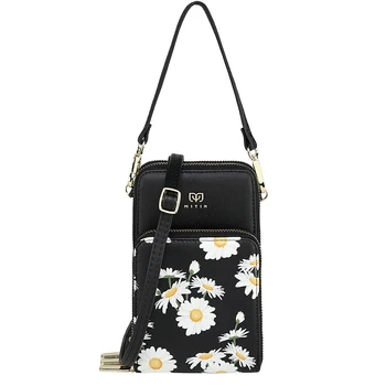 Fashion Daisy Printed Mobile Phone Bag Ladies Hand Bags Women's Messenger Bag Luxury Handbags Women Bags Designer Crossbody Bag
Fashion Daisy Printed Mobile Phone Bag Ladies Hand Bags Women's Messenger Bag Luxury Handbags Women Bags Designer Crossbody Bag