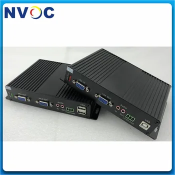VGA KVM Fiber Extender+1Ch Bi-Directional Stereo Audio+1Ch Bi-Directional RS232 VGA Optic Multiplexer,20 KM FC Euro Charger
VGA KVM Fiber Extender+1Ch Bi-Directional Stereo Audio+1Ch Bi-Directional RS232 VGA Optic Multiplexer,20 KM FC Euro Charger
