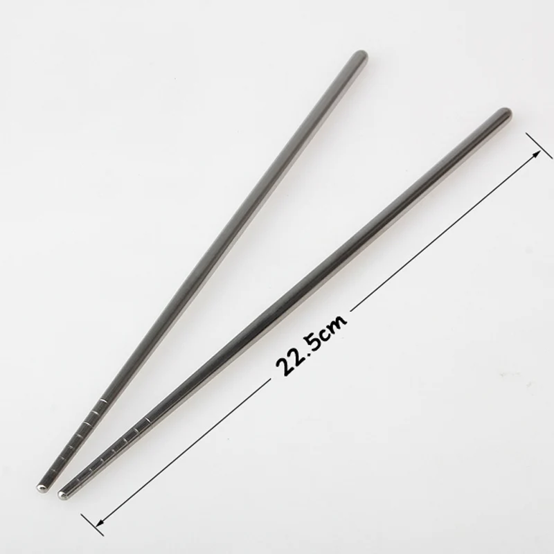 1 Pair Stainless Steel Chopsticks Non-slip Reusable Chopstick Home Kitchen Food Sticks TUE88
1 Pair Stainless Steel Chopsticks Non-slip Reusable Chopstick Home Kitchen Food Sticks TUE88