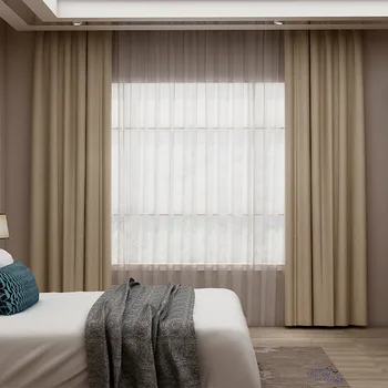 Custom Modern Minimalist curtains for Living Room Bedroom High Shade Linen Curtain Left and Right Biparting Open Included
Custom Modern Minimalist curtains for Living Room Bedroom High Shade Linen Curtain Left and Right Biparting Open Included