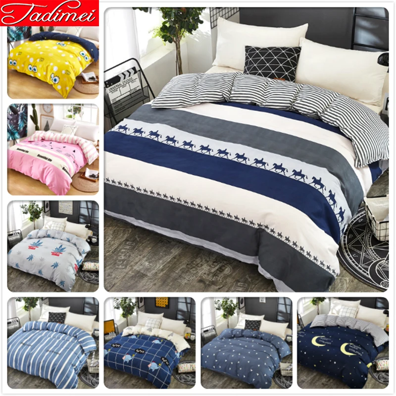 Concise Style Stripe 1 piece Duvet Cover Adult Kid Child Soft Cotton Quilt Comforter Bedding Set 150x200 180x220 200x230 220x240
Concise Style Stripe 1 piece Duvet Cover Adult Kid Child Soft Cotton Quilt Comforter Bedding Set 150x200 180x220 200x230 220x240