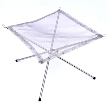 Outdoor Portable Fire Rack Folding Table Grill Stainless Steel Point Charcoal Stove Super Light Grid Heating Wood Stove Camping
Outdoor Portable Fire Rack Folding Table Grill Stainless Steel Point Charcoal Stove Super Light Grid Heating Wood Stove Camping