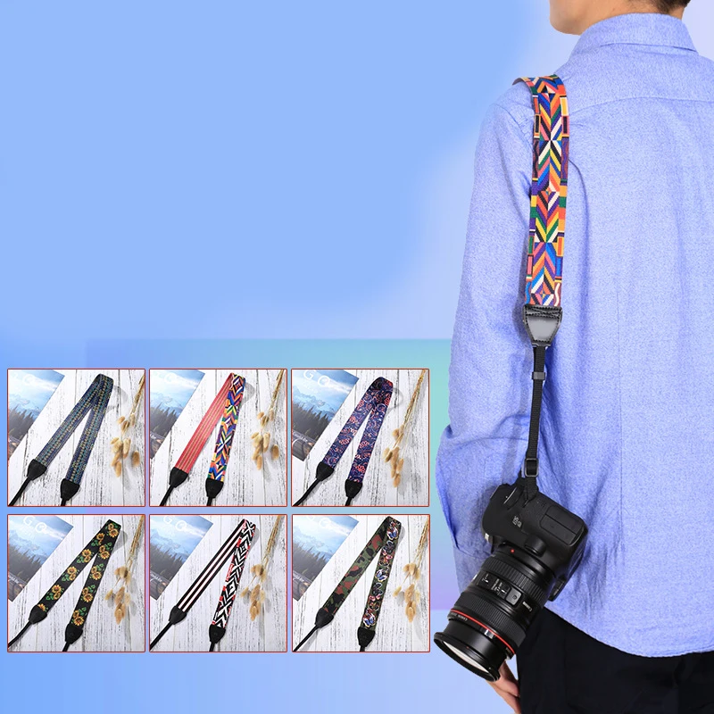 Retro Ethnic Style Multi-color Series Shoulder Neck Strap Camera Strap Belt for Sony ,Canon ,SLR / DSLR Cameras Universal
Retro Ethnic Style Multi-color Series Shoulder Neck Strap Camera Strap Belt for Sony ,Canon ,SLR / DSLR Cameras Universal