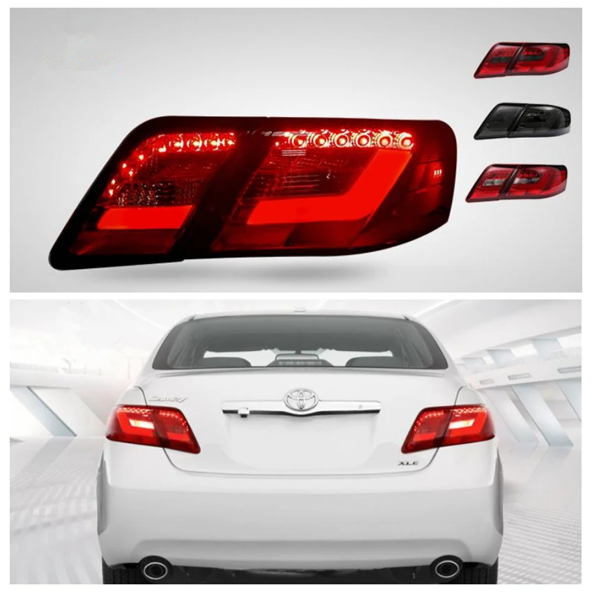 Vland factory for car tail light for Camry LED tail lamp(USA TYPE) 2006 2011 with running light+turn signal+reverse light
Vland factory for car tail light for Camry LED tail lamp(USA TYPE) 2006 2011 with running light+turn signal+reverse light