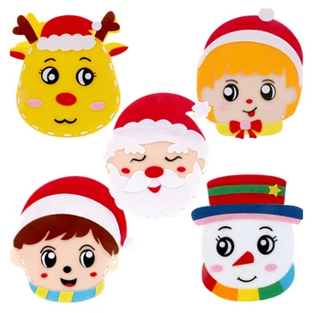 New Christmas DIY Felt Fabric Craft Kit Handmade Handbag Handicraft Material Educational Toys For Kids Kindergarten
New Christmas DIY Felt Fabric Craft Kit Handmade Handbag Handicraft Material Educational Toys For Kids Kindergarten