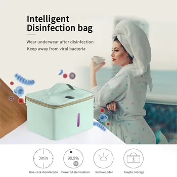 

UV Sterilizer Box Disinfection Bags for Face Mask Baby Bottle Toothbrush Jewelry Household disinfectant Sterilize lamp лампа