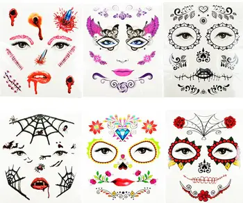 Disposable Eyeshadow Sticker Magic Eye Face Waterproof Temporary Tattoo Sticker For Makeup Stage Halloween Party Supplies SN2178
Disposable Eyeshadow Sticker Magic Eye Face Waterproof Temporary Tattoo Sticker For Makeup Stage Halloween Party Supplies SN2178