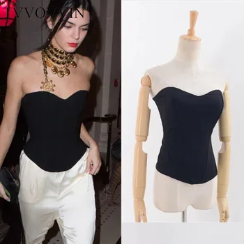 Women Basic Sweetheart Neck Boned Corset Fashion Shapewear Zip Back Tube Tops Slim Fit Strapless Top QW4
Women Basic Sweetheart Neck Boned Corset Fashion Shapewear Zip Back Tube Tops Slim Fit Strapless Top QW4