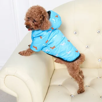 Dog Thickening Coat Pet Winter Warm Cotton-padded Clothes Warm Costume Dog Hooded Button Coat With Leash Ring
Dog Thickening Coat Pet Winter Warm Cotton-padded Clothes Warm Costume Dog Hooded Button Coat With Leash Ring