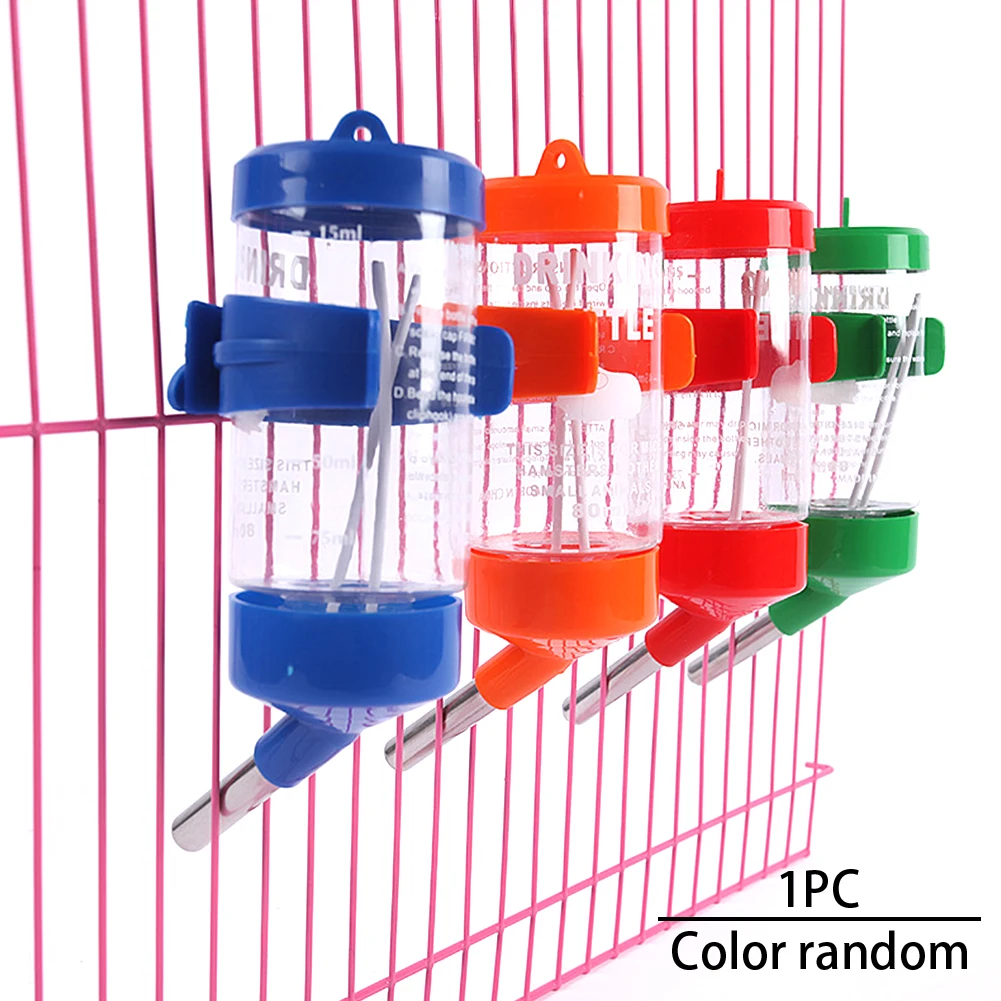 Water Bottle 125ml Durable Feeder Anti Bite Rabbit Hanging Small Pet Universal Drinking Dispenser Random Color Plastic Hamster
Water Bottle 125ml Durable Feeder Anti Bite Rabbit Hanging Small Pet Universal Drinking Dispenser Random Color Plastic Hamster
