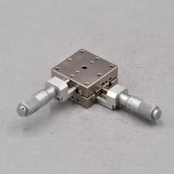 BSS23-40A Suruga Seiki 2D XY-axis displacement platform micrometer adjustment fine-tuning slide integrated stainless steel
