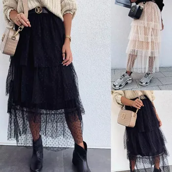hirigin Women Tulle Tutu Long Elastic Waist Skirt Wedding Party Prom High Waist Fashion Lovely Mesh Maxi Skirts
hirigin Women Tulle Tutu Long Elastic Waist Skirt Wedding Party Prom High Waist Fashion Lovely Mesh Maxi Skirts