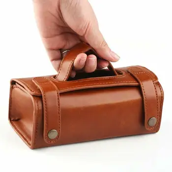 Mens Toiletry Bag Handbag Shaving Travel Clutch Bag Cosmetic Case Dark Brown
Mens Toiletry Bag Handbag Shaving Travel Clutch Bag Cosmetic Case Dark Brown