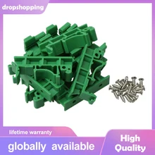 10pcs DRG-01 PCB Mounting Brackets Screws Green For DIN 35 Mounting Rails Adapter Replacements Parts
10pcs DRG-01 PCB Mounting Brackets Screws Green For DIN 35 Mounting Rails Adapter Replacements Parts