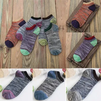 Unisex Retro Stripe Men Sock Comfortable Socks Colorblock Harajuku Cotton Socks Casual Breathable Short Ankle Sock
Unisex Retro Stripe Men Sock Comfortable Socks Colorblock Harajuku Cotton Socks Casual Breathable Short Ankle Sock