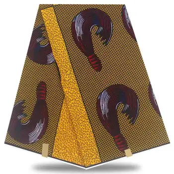 Hot sale Guaranteed ankara Wax High Quality Yellow color African Wax 2020 African Wax Nigeria style for patchwork sewing XDR17
Hot sale Guaranteed ankara Wax High Quality Yellow color African Wax 2020 African Wax Nigeria style for patchwork sewing XDR17