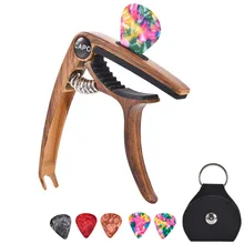 3 In 1 Metal Universal Electric Guitar Capo With 5 Picks&Leather Picks Bag Case For Acoustic Electric Guitars Bass Ukulele
3 In 1 Metal Universal Electric Guitar Capo With 5 Picks&Leather Picks Bag Case For Acoustic Electric Guitars Bass Ukulele