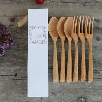 Wooden Fork and Spoon Set Natural Wooden Tableware Handmade Wooden Spoon Suitable for Pasta Dinner Tea Salad Dessert Potato Chip
Wooden Fork and Spoon Set Natural Wooden Tableware Handmade Wooden Spoon Suitable for Pasta Dinner Tea Salad Dessert Potato Chip