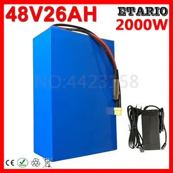 48V 25AH Lithium Battery 48V 2000W 1000W Electric Bike Battery 48V 10AH 13AH 15AH 18AH 20AH 25AH Ebike Battery Pack+5A Charger
48V 25AH Lithium Battery 48V 2000W 1000W Electric Bike Battery 48V 10AH 13AH 15AH 18AH 20AH 25AH Ebike Battery Pack+5A Charger