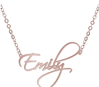 Customized Necklace Stainless Steel Necklace Nameplate Choker Pendant English Name Jewelry Necklace 45 Fonts AAA Quality
Customized Necklace Stainless Steel Necklace Nameplate Choker Pendant English Name Jewelry Necklace 45 Fonts AAA Quality