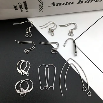 11pcs/lot Silver Color Mixed Earring Hooks For Jewelry Making Earring Findings Accessories Ear Hook Wire
11pcs/lot Silver Color Mixed Earring Hooks For Jewelry Making Earring Findings Accessories Ear Hook Wire