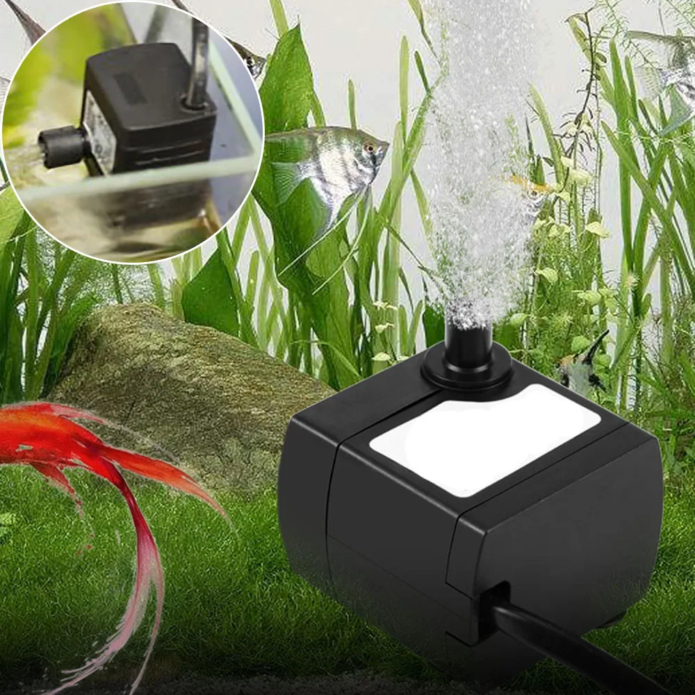 Aquarium Pumping Submersible Pump Frequency Conversion Mute Small Fish Tank Circulation Pump Filter Pump Silent Submersible pump
Aquarium Pumping Submersible Pump Frequency Conversion Mute Small Fish Tank Circulation Pump Filter Pump Silent Submersible pump