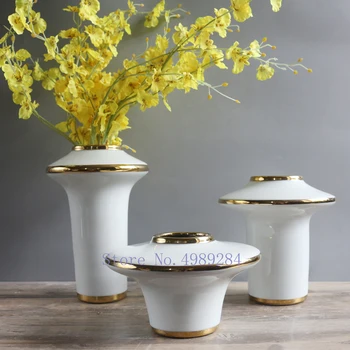 CHINESE STYLE MODERN CERAMICS VASE GOLDEN ABSTRACT FLOWER ARRANGEMENT ACCESSORIES HOME DECORATION FLOWER VASES WEDDING
CHINESE STYLE MODERN CERAMICS VASE GOLDEN ABSTRACT FLOWER ARRANGEMENT ACCESSORIES HOME DECORATION FLOWER VASES WEDDING