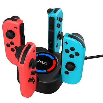 Ipega 4 in 1 Charger Dock Station Stand with Led Indicator for Nintendo Switch Joycon Gamepad 5V/1A
Ipega 4 in 1 Charger Dock Station Stand with Led Indicator for Nintendo Switch Joycon Gamepad 5V/1A